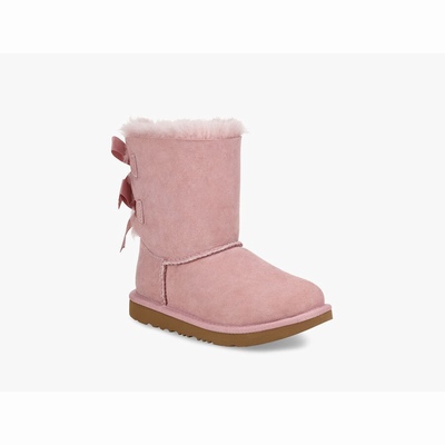 Botas UGG Bailey Bow II Criança Rosa | PT-YZWFU